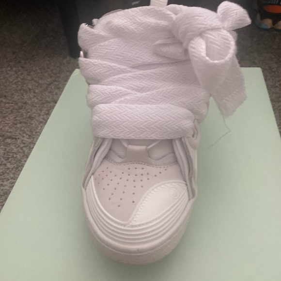 White Ruffled Sneakers - Picture 8 of 10